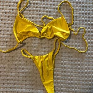 Oh Polly Yellow Bikini Set